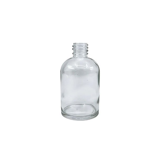 Frasco Para Perfumaria De Vidro Tarot - Transparente - Rosca 18/415 - 60ml - 1 unidade - Rizzo