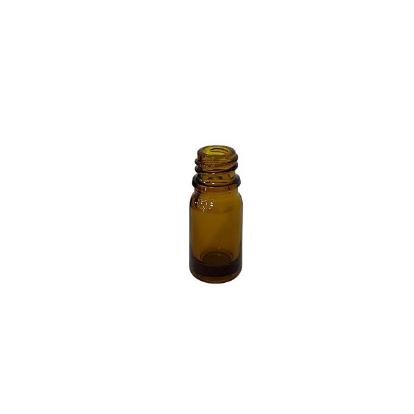 Frasco Para Perfumaria De Vidro Âmbar - Rosca 13/415 - 5ml - 1 unidade - Rizzo