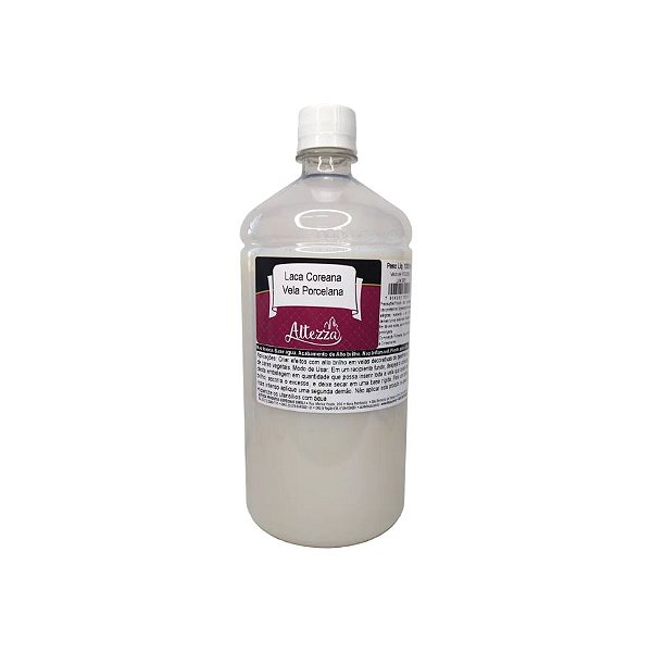 Laca Coreana para Vela de Porcelana - 1L - 1 unidade - Rizzo