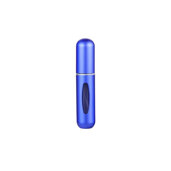 Porta Perfume de Vidro Portátil - Azul - 5ml - 7,5cm - 1 unidade - Rizzo