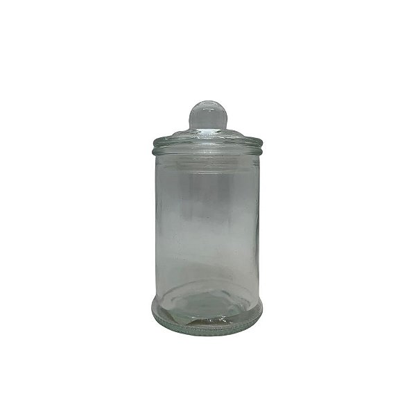 Pote de Vidro com Tampa - 6x11cm - 150ml - 1 unidade - Rizzo