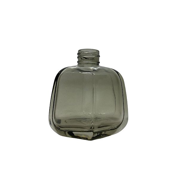 Frasco Para Perfumaria de Vidro Bari - Fumê - 200ml - Rosca 28/410 - 1 unidade - Rizzo