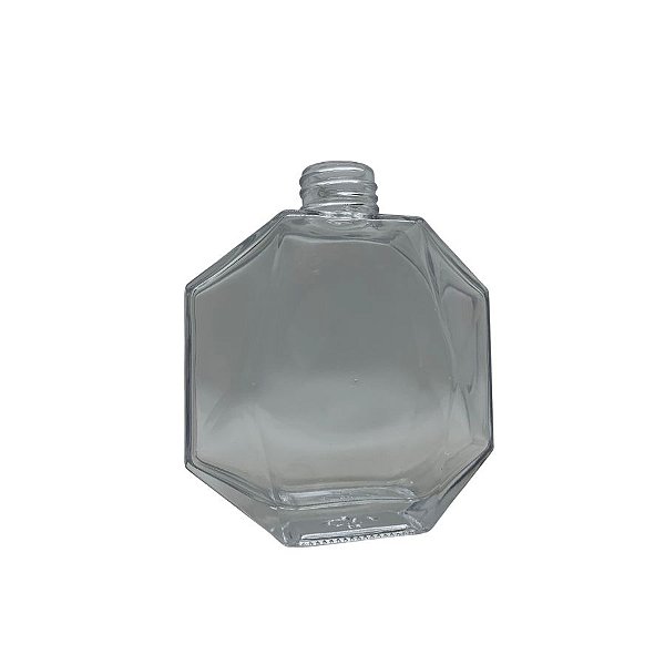Frasco Para Perfumaria de Vidro Sintra sem Tampa - 180ml - Rosca 28/410 - 1 unidade - Rizzo