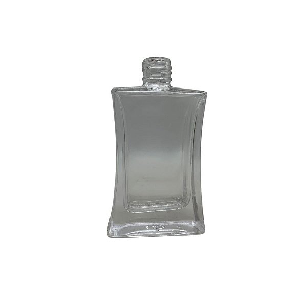 Frasco Para Perfumaria de Vidro Retangular - 50ml - Rosca 18 - 1 unidade - Rizzo