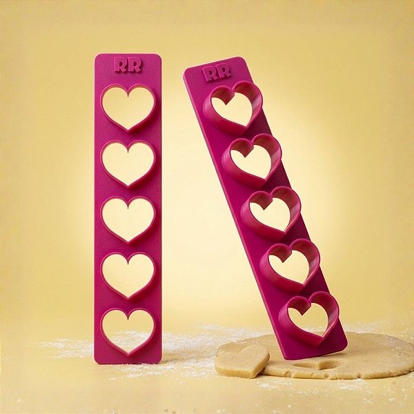 Régua Cortador Coração - Ref.1605 - 1 unidade - RR Cortadores - Rizzo