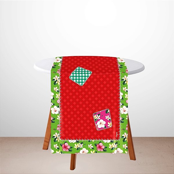 Trilho De Mesa Decorativo Festa Junina - 200x40cm - 1 unidades - Regina - Rizzo