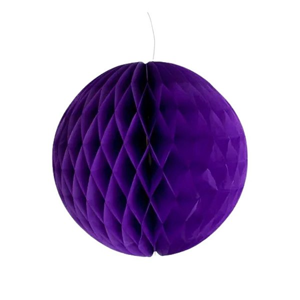 Enfeite Decorativo De Halloween - Globo Pop - Roxo - 20cm - 1 unidade - Rizzo