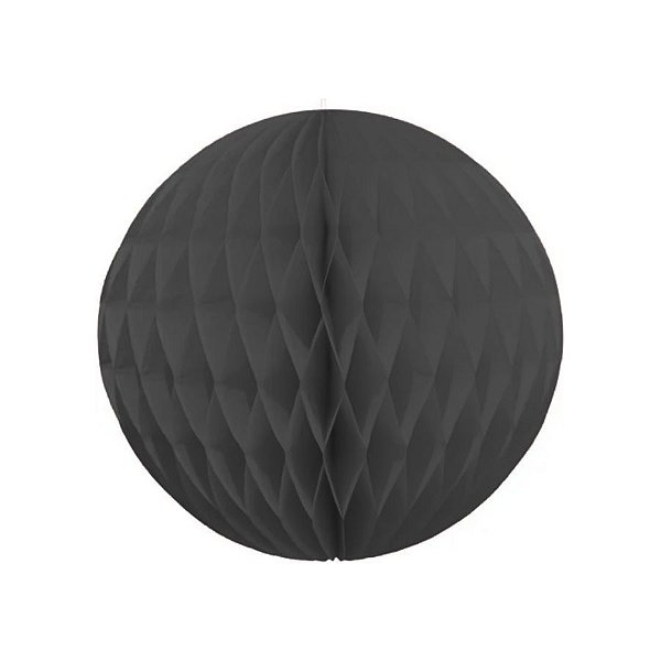 Enfeite Decorativo De Halloween - Globo Pop - Preto - 20cm - 1 unidade - Rizzo