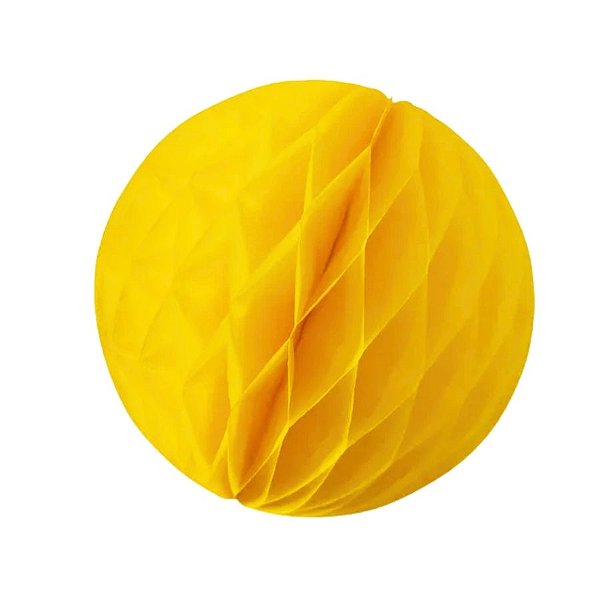 Enfeite Decorativo De Halloween - Globo Pop - Amarelo - 30cm - 1 unidade - Rizzo