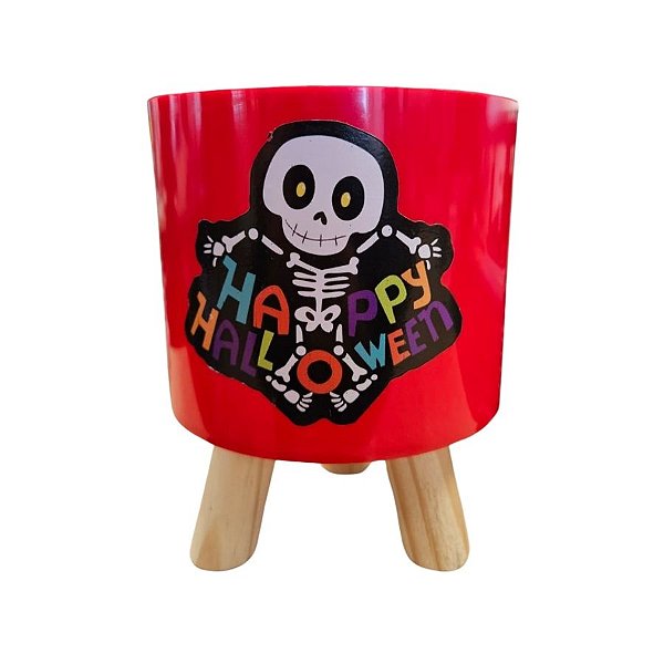 Cachepot - Happy Halloween - 15x12cm - 1 unidade - Rizzo
