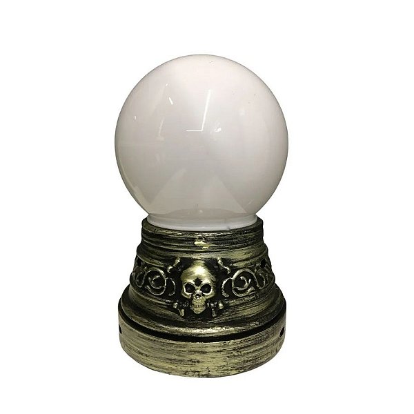 Globo Mágico De Halloween Com Led - 19x12cm - 1 unidade - Rizzo