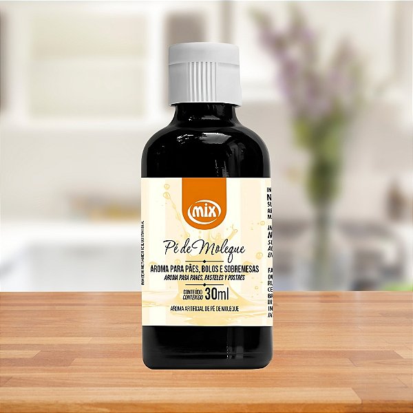 Aroma Artificial Alimentício Pé de Moleque - 30ml - 1 unidades - Mix - Rizzo