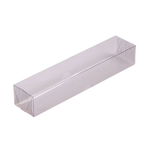 Caixa Transparente De Acetato Para 10 Macarrons - 22x4,5x3cm - 10 unidades - Rizzo