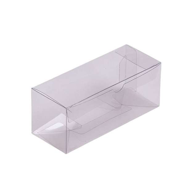 Caixa Transparente De Acetato Retangular - Cod.B - 11x4,5x4,5cm - 10 unidades - Rizzo