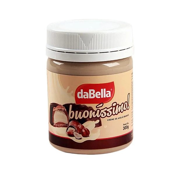 Creme de Avelã Branco 300g daBella Rizzo Confeitaria