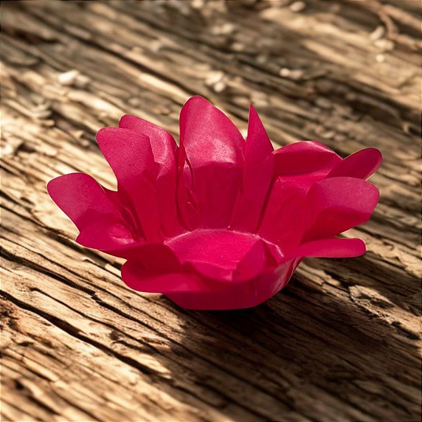 Forminha Para Doces Finos - Lírio Vermelho - 40 unidades - Decora Doces - Rizzo