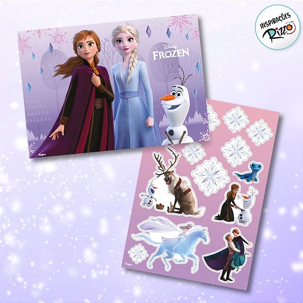 Kit Decorativo - Frozen - 1 unidade - Disney Original - Rizzo