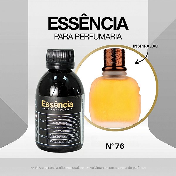 Essência Zeus Concentrada Para Perfumaria N°76 - 100g - 1 unidade - Vya - Rizzo