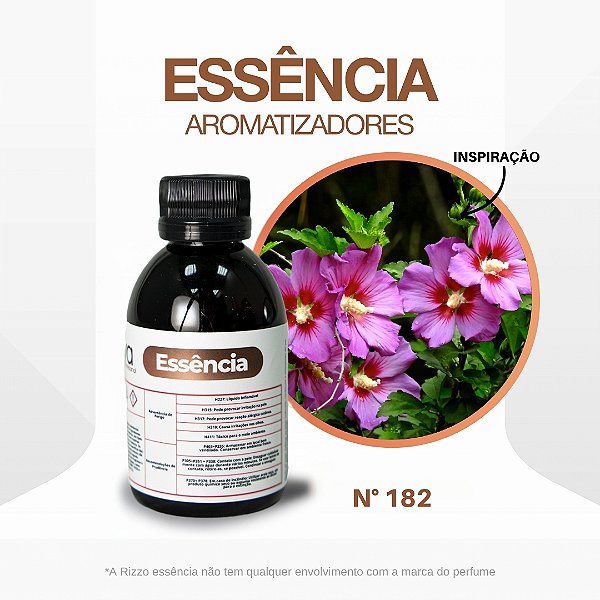 Essência Rosa de Saron Concentrada Para Ambientes N°182 - 100g - 1 unidade - Vya - Rizzo