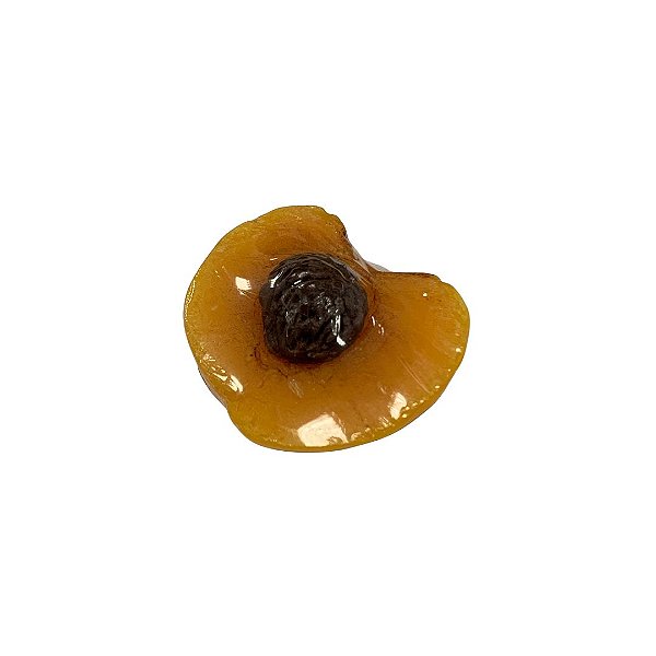 Sabonete Artesanal com Cheiro e Formato de Pêssego com Caroço - 5cm - 1 unidade - Rizzo