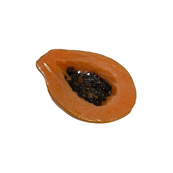 Sabonete Artesanal com Cheiro e Formato de Mamão Papaya - 7x10cm - 1 unidade - Rizzo