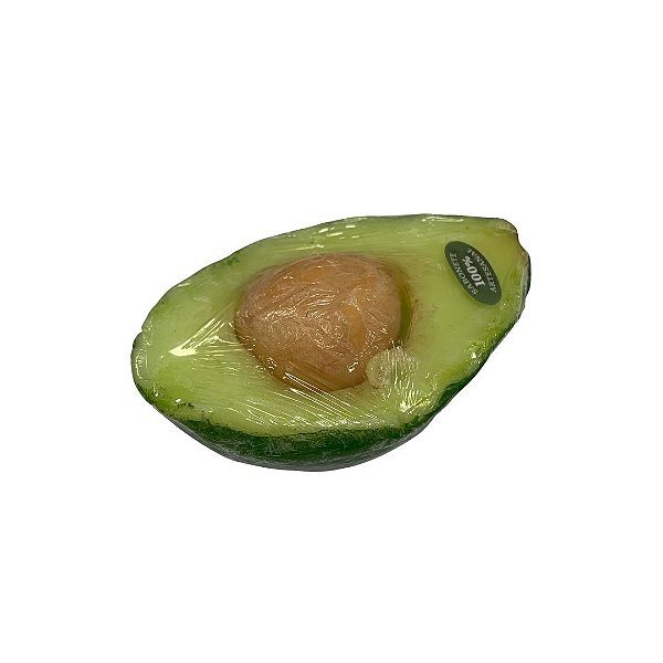 Sabonete Artesanal com Cheiro e Formato de Abacate Cortado ao Meio - 10cm - 1 unidade - Rizzo