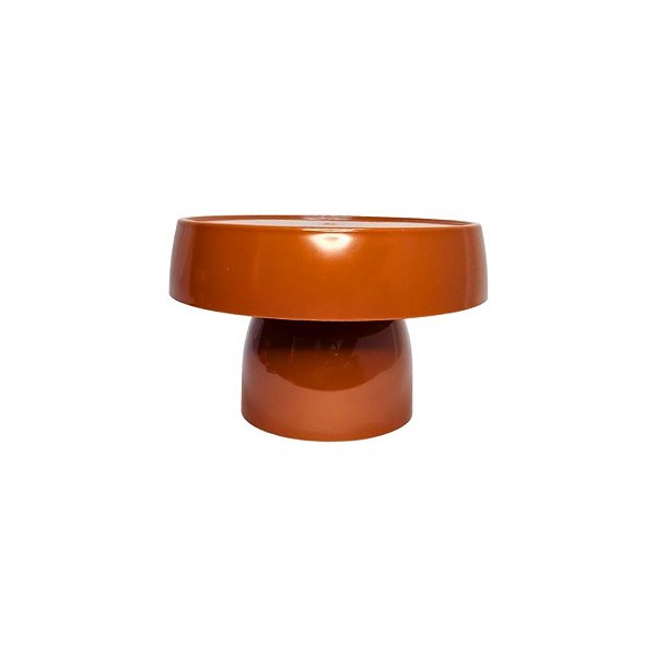 Boleira Cogumelo Grande - Terracota - 18,5x12,5cm - 1 unidade - Rizzo