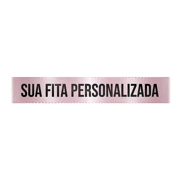 Fita de Cetim Personalize CFS005 - 22mm X 45metros - Rosa Claro 206 - 01 Unidade - Progresso - Rizzo