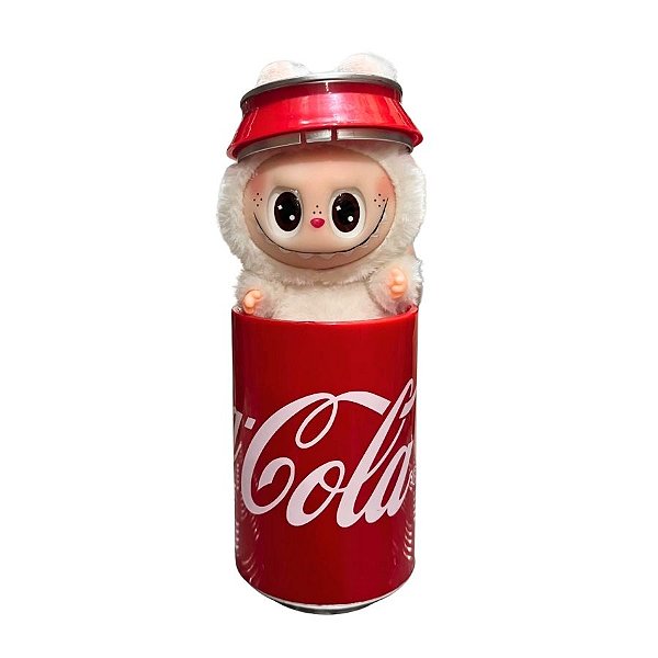 Lafufu Caixa Surpresa - Coca-Cola - 24cm - 1 unidade - Rizzo