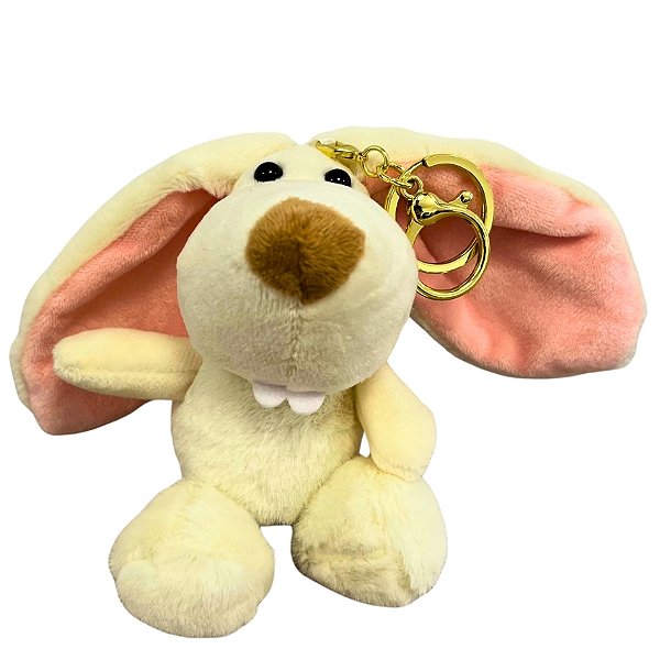 Chaveiro Decorativo De Páscoa - Coelho Branco - 20x7cm - 1 unidade - Rizzo