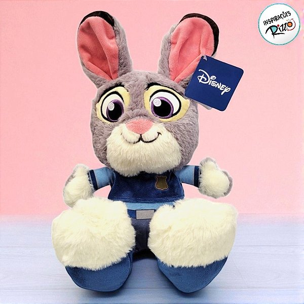 Pelúcia Judy Big Feet - Zootopia - 30cm - 1 unidade - Disney Original - Rizzo