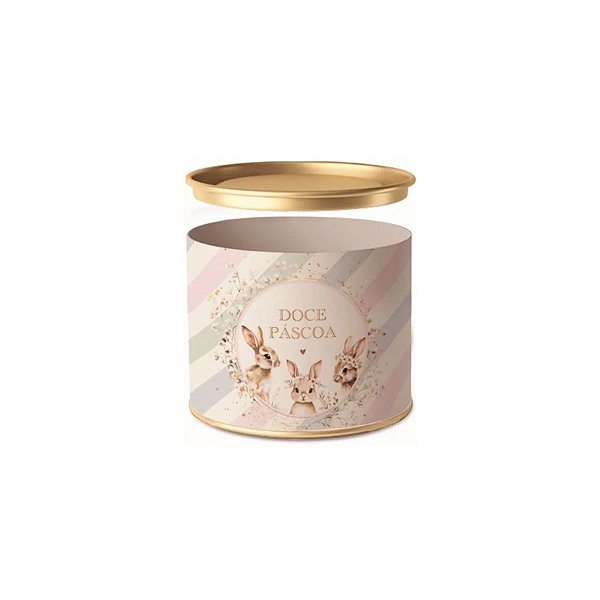 Lata Para Doces Rígida - Doce Páscoa - 1 unidade - Cromus - Rizzo