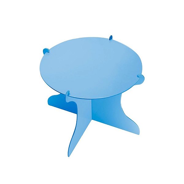 Boleira Desmontável - Azul Bebê - 1 unidade - Silver Festas - Rizzo