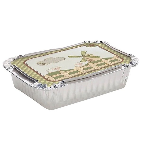 Marmitinha M - Carneirinhos - 8,5x6,5x2,5cm - 12 unidades - Rizzo