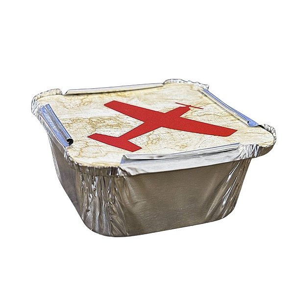 Marmitinha P - Aventureiro - 5,5x5,5x3cm - 12 unidades - Rizzo