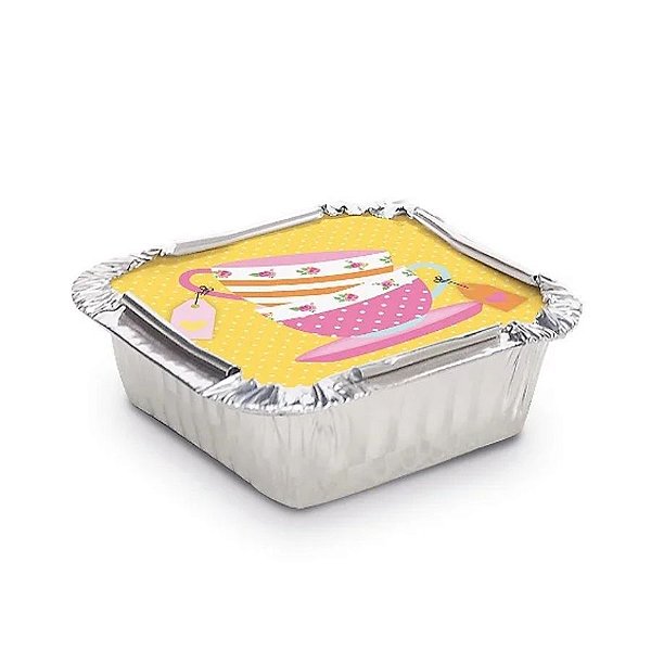 Mini Marmitinha P - Chá das Meninas - 5,5x5,5x3cm - 12 unidades - Rizzo