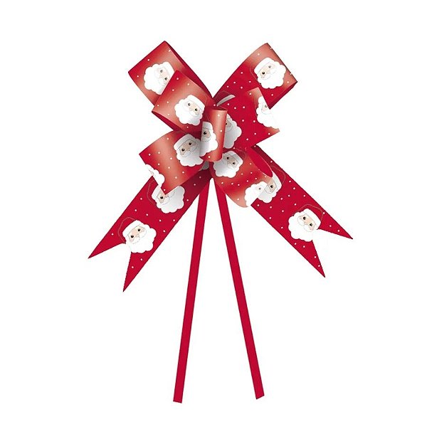 Laço Pronto Noelito 23mm - 10 unidades - Rizzo