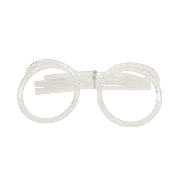 Óculos Canudo - Transparente - 11,4cm - 1 unidade - Cromus - Rizzo