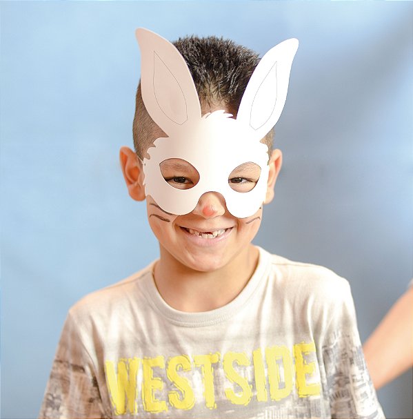 Kit Máscara para Colorir Páscoa Cores - 1 unidade - Cromus - Rizzo