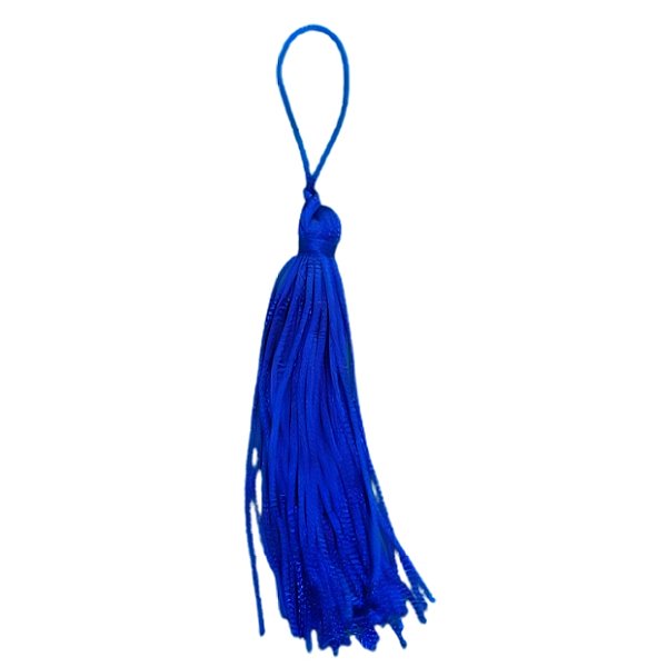 Tassel Decorativo Artesanal - Azul Royal - 13cm - 12 unidades - Artlille - Rizzo
