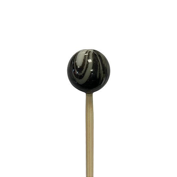 Palito Para Aromatizador - Bola Branco e Preto Mesclado - 25cm - 1 unidade - Rizzo