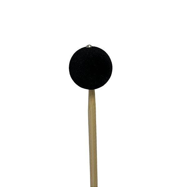 Palito Para Aromatizador - Bola De Veludo Preto - 25cm - 1 unidade - Rizzo
