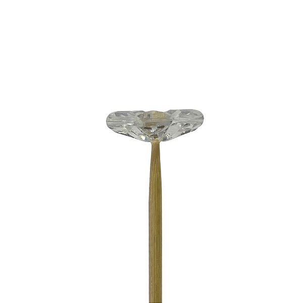 Palito Para Aromatizador - Flor De Cristal Fosco - 25cm - 1 unidade - Rizzo