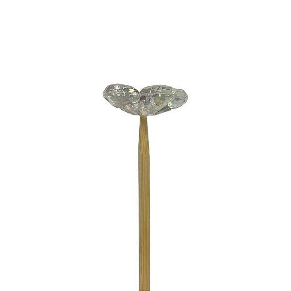 Palito Para Aromatizador - Flor De Cristal Brilhante - 25cm - 1 unidade - Rizzo