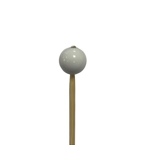 Palito Para Aromatizador - Bola Branca Envernizada - 25cm - 1 unidade - Rizzo