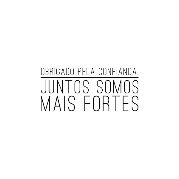 Carimbo Artesanal Juntos Somos mais Fortes - P - 5,5x2,5cm - Cod.RI-086P - Rizzo Confeitaria