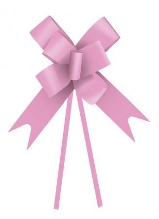 Laço Fácil Rosa - 10 unidades - Cromus - Rizzo
