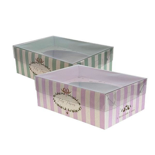 Caixa New Practice para Meio Ovo - Quinn Composê - 6 unidades - Cromus - Rizzo