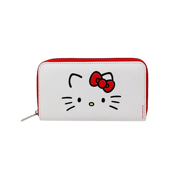 Carteira de Mão - Hello Kitty - 20x10cm - 1 unidade - Zona Criativa - Rizzo