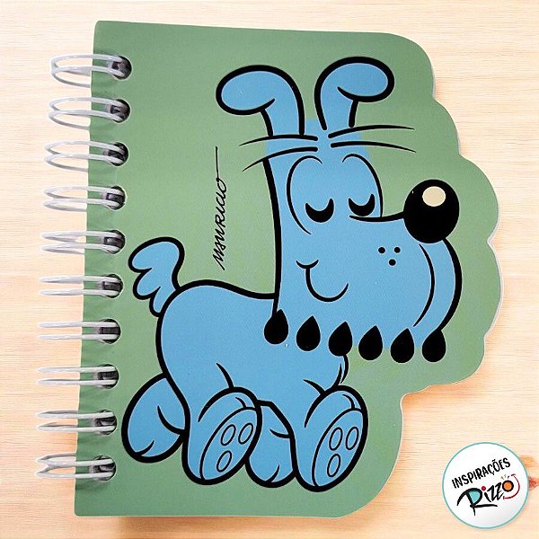 Caderninho de Anotações - Bidu - Turma da Mônica - 60 Folhas - 8x9cm - 1 unidade - Rizzo